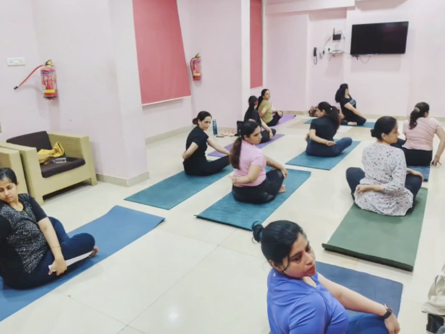 Meditation class
